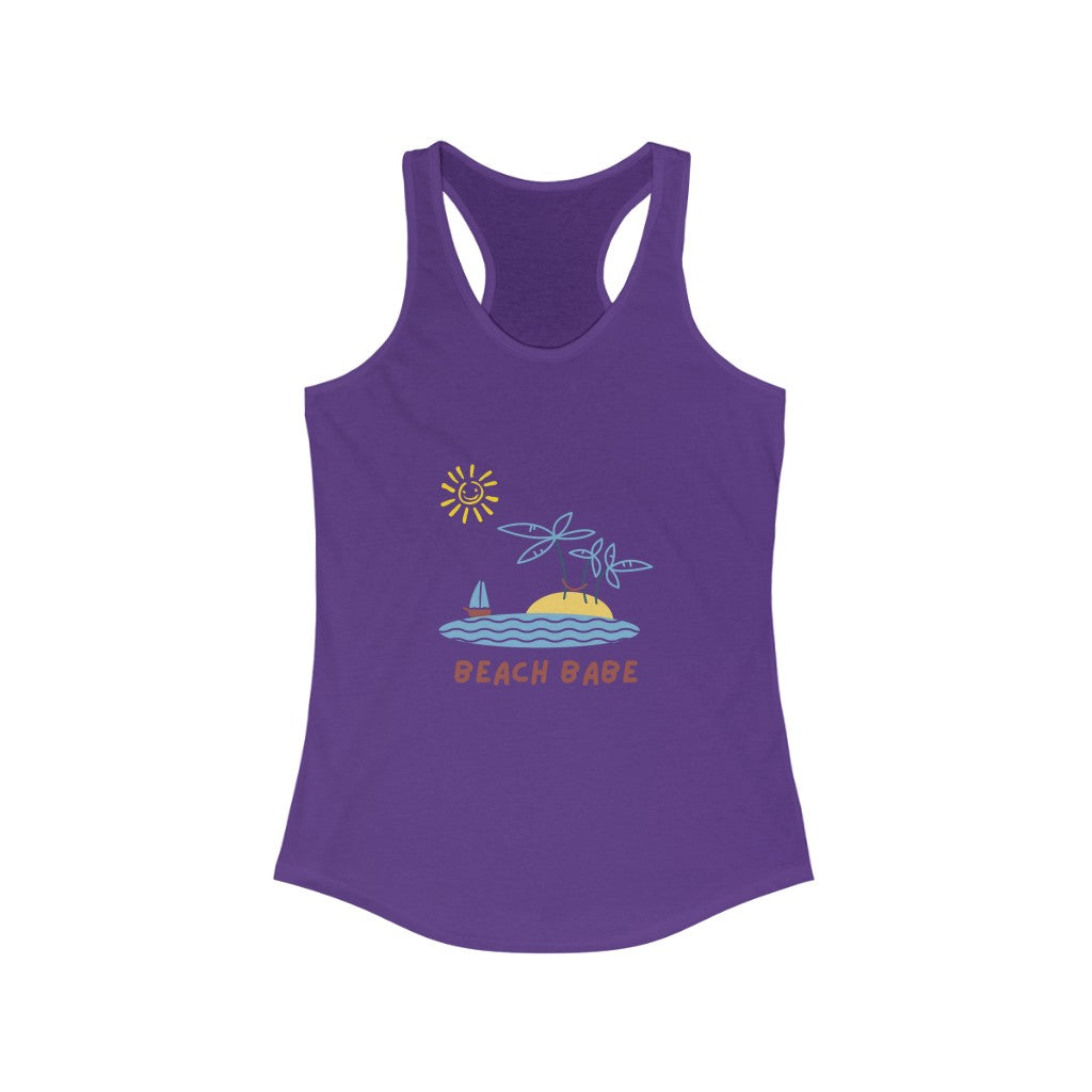 Beach Babe Women's Ideal Racerback Tank