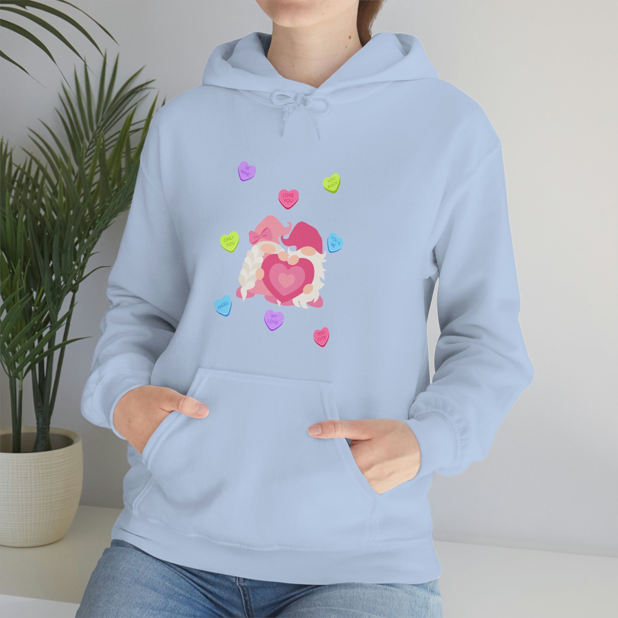 You Gnome I Love you!! Unisex Heavy Blend™ Hooded Sweatshirt