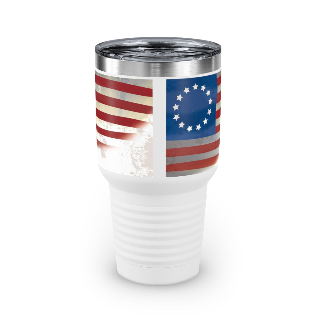 Old Glory Ringneck Tumbler, 30oz