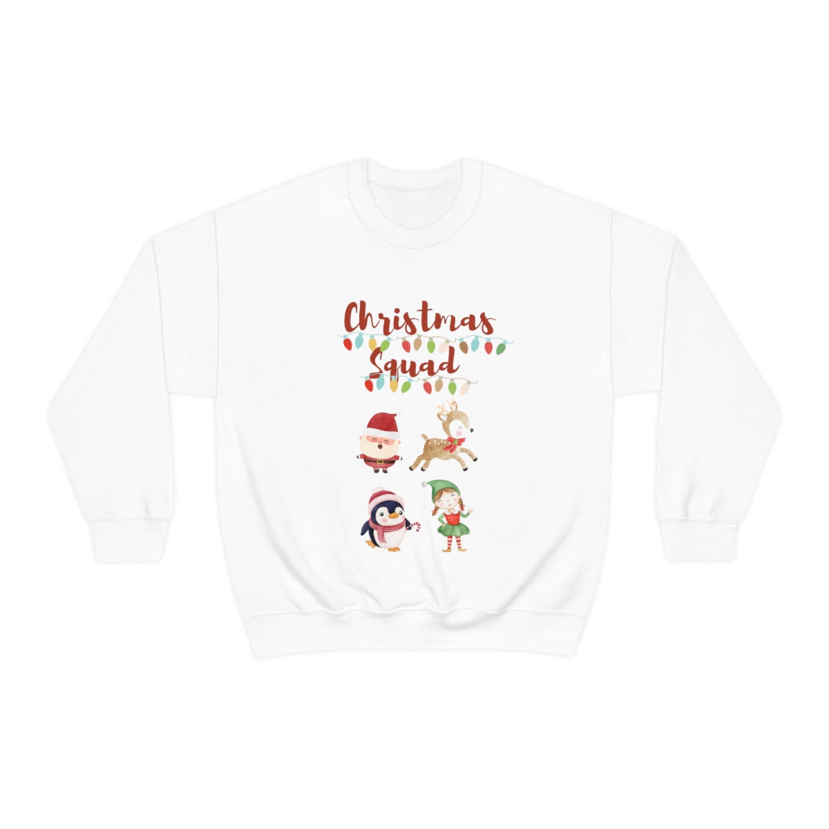 Christmas Squad Unisex Heavy Blend™ Crewneck Sweatshirt