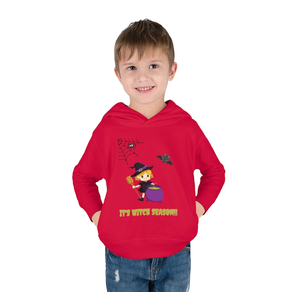 It's Witch Season Toddler Pullover Fleece Hoodie