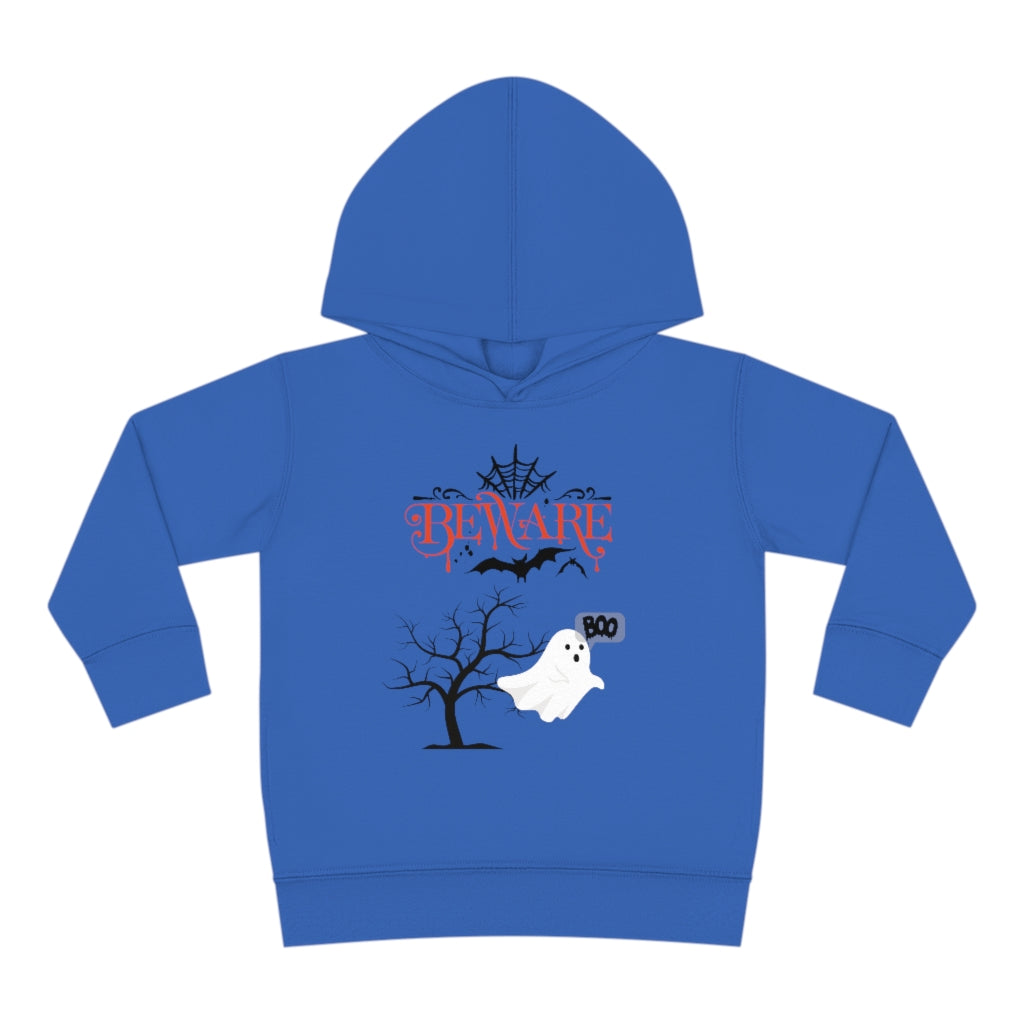 Beware Boo Toddler Pullover Fleece Hoodie