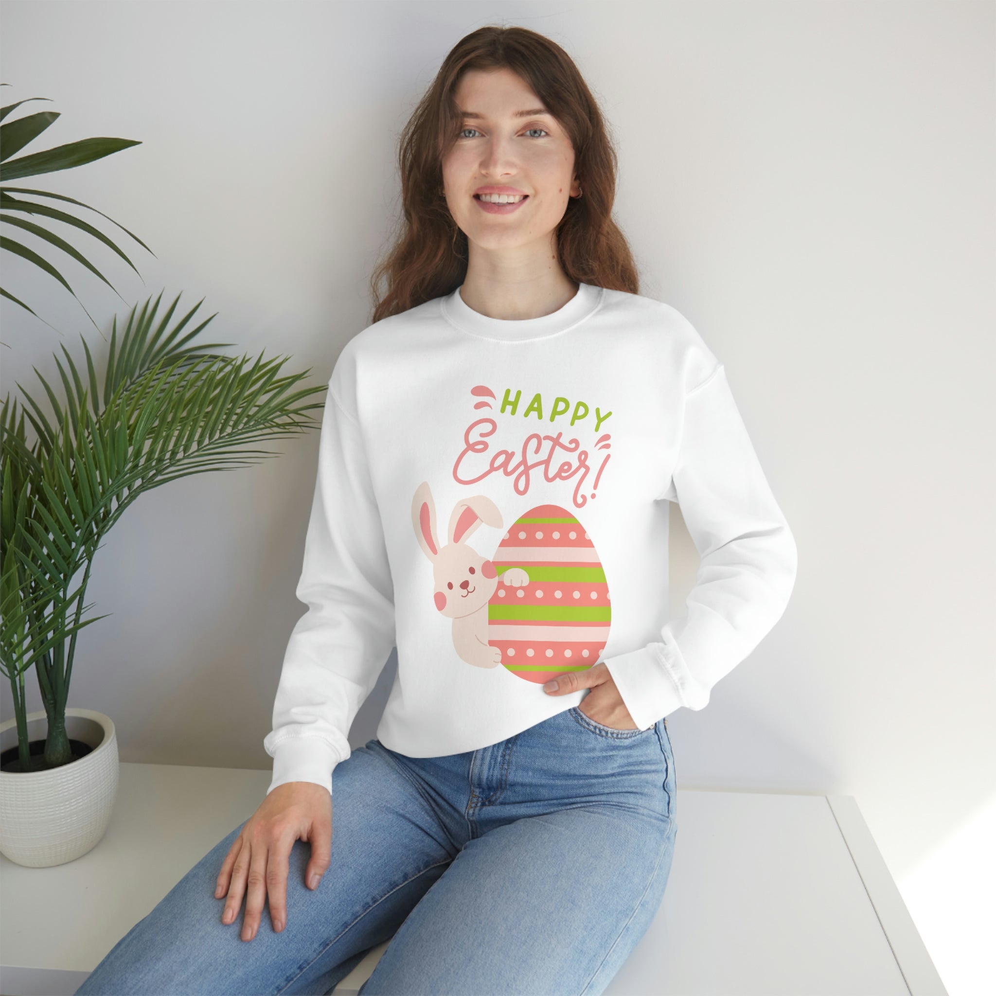 Easter Egg Unisex Heavy Blend™ Crewneck Sweatshirt