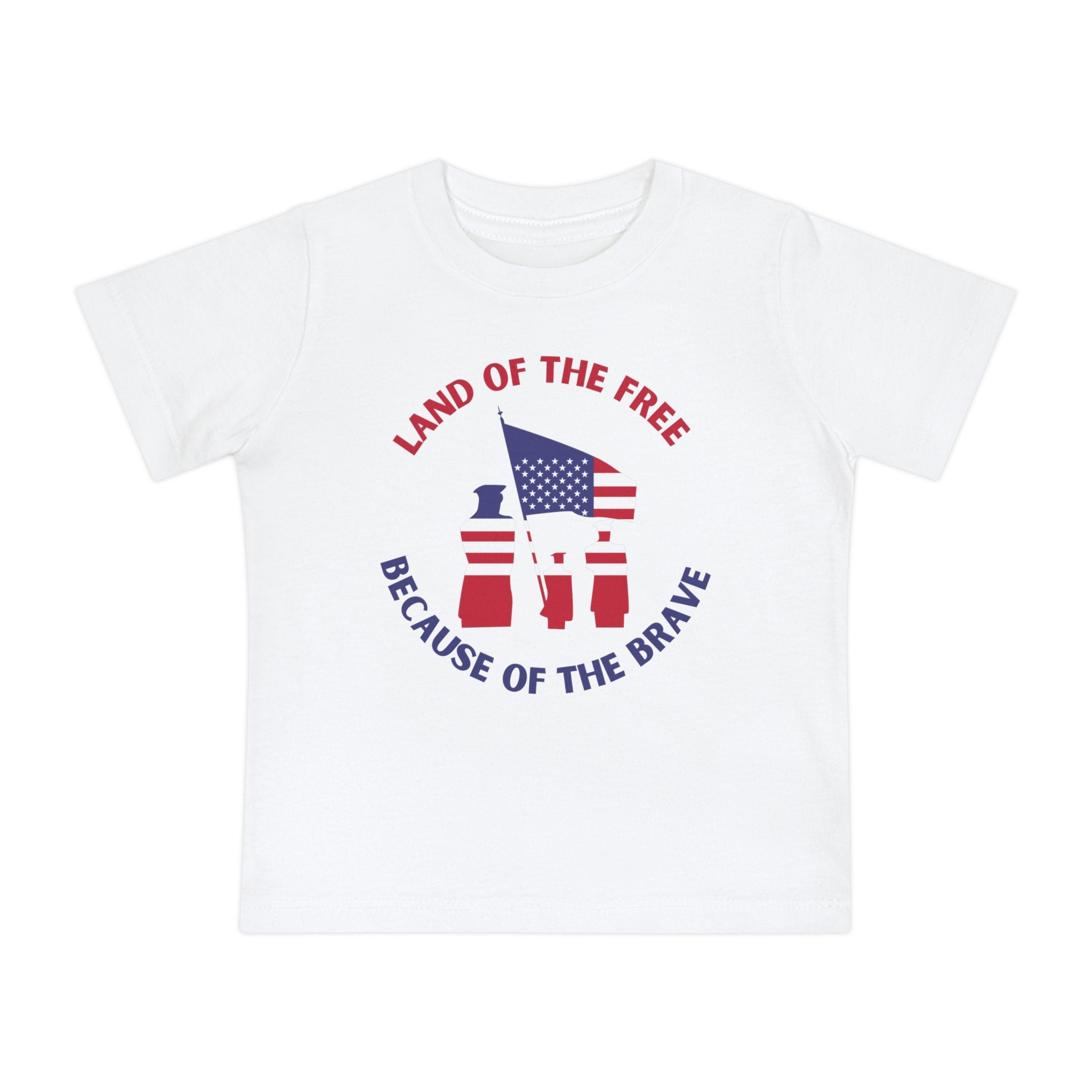 Memorial Day land Of The Free Baby Short Sleeve T-Shirt