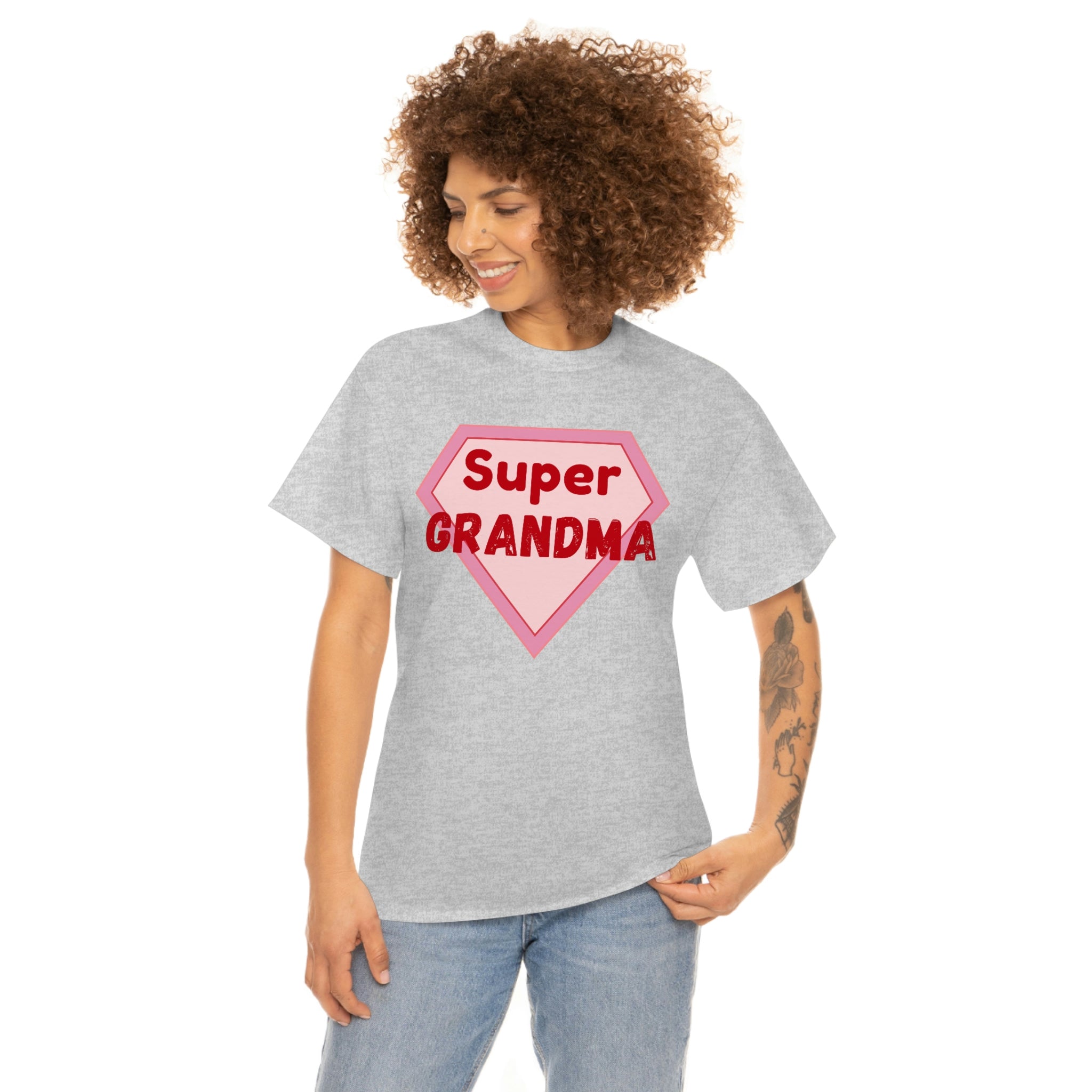 Super Grandma Unisex Heavy Cotton Tee