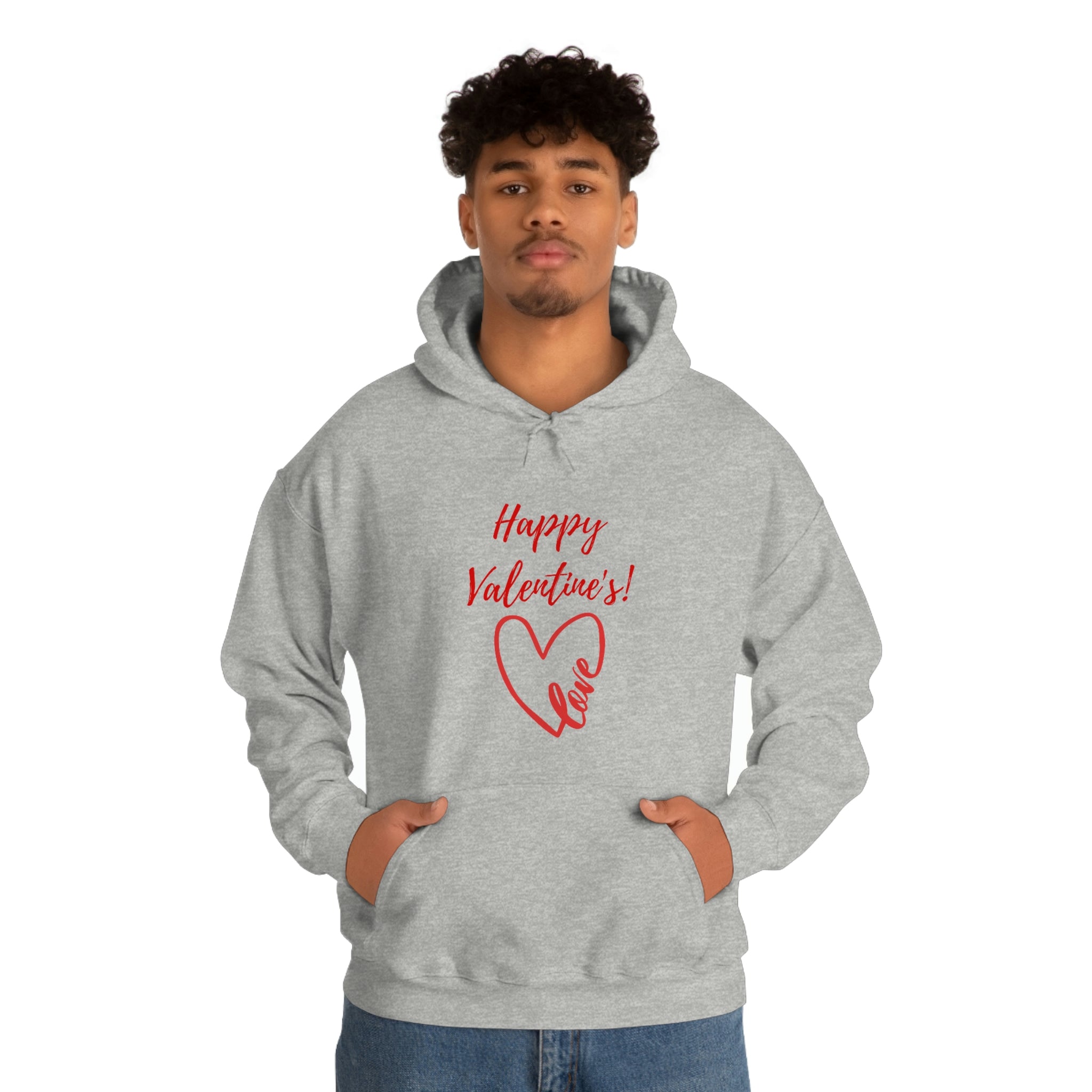 Happy Valentine's Love! Unisex Heavy Blend™ Hooded Sweatshirt