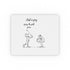 Golfer Rectangular Mouse Pad