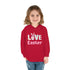 Gnome Love Easter Toddler Pullover Fleece Hoodie