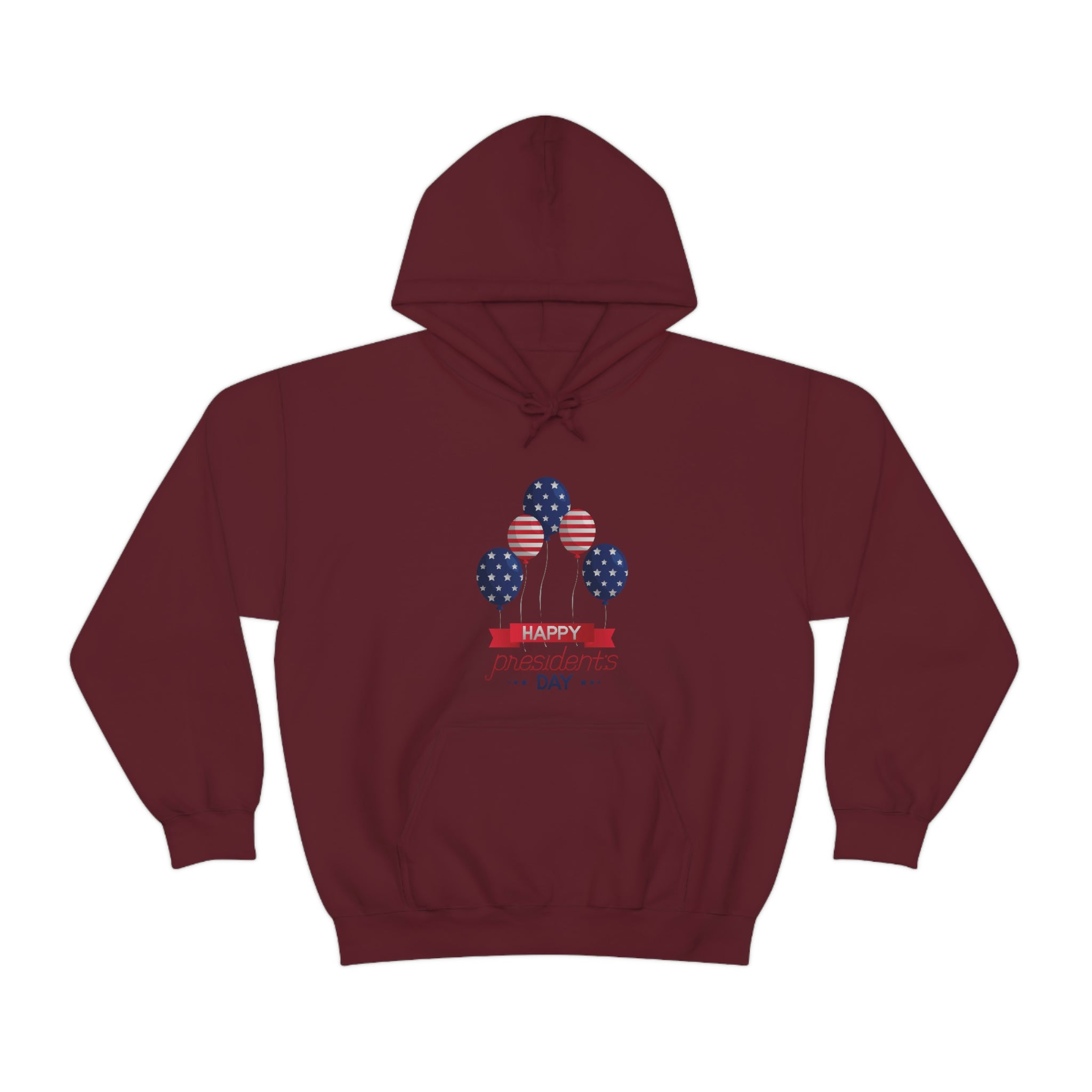 Happy President's Day Stars & Stripe Unisex Heavy Blend™ Hooded Sweatshirt