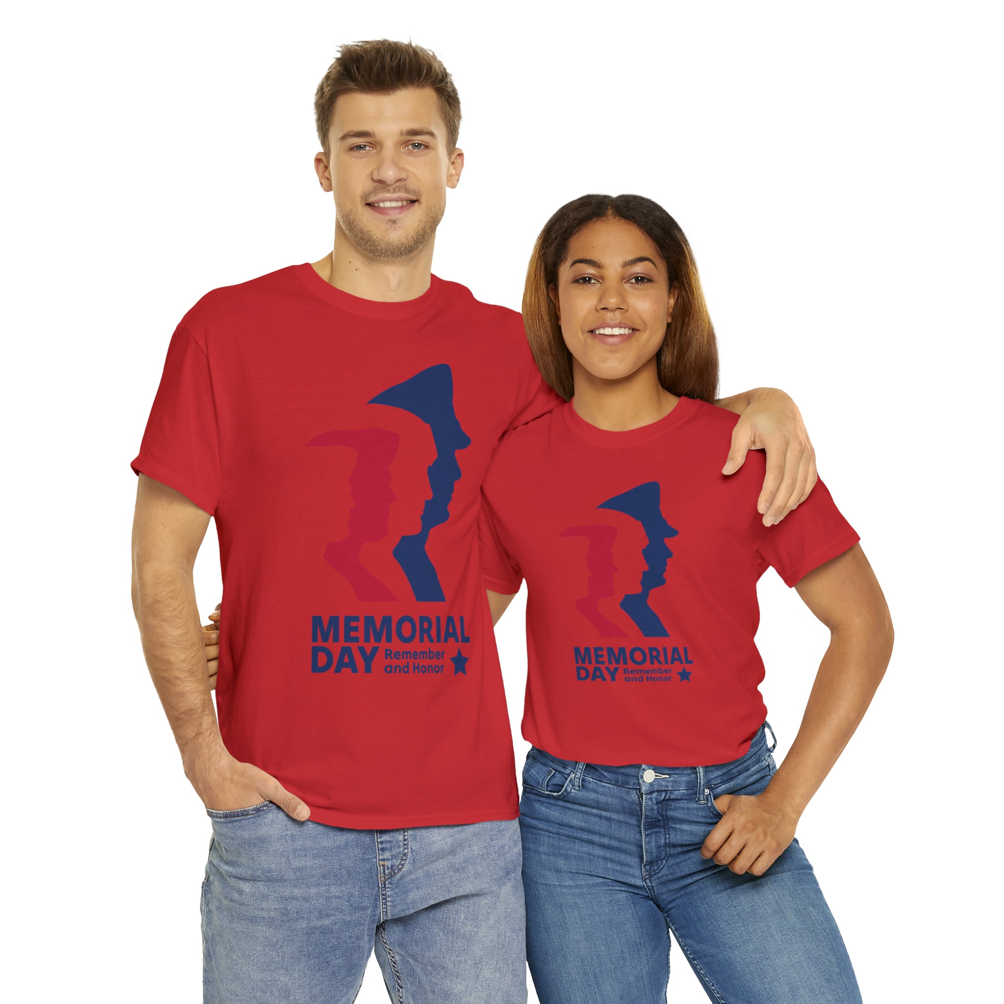 Memorial Day Heroes Unisex Heavy Cotton Tee
