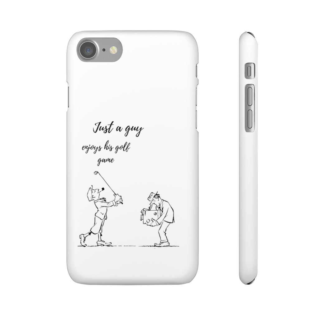 Golfer Snap Cases