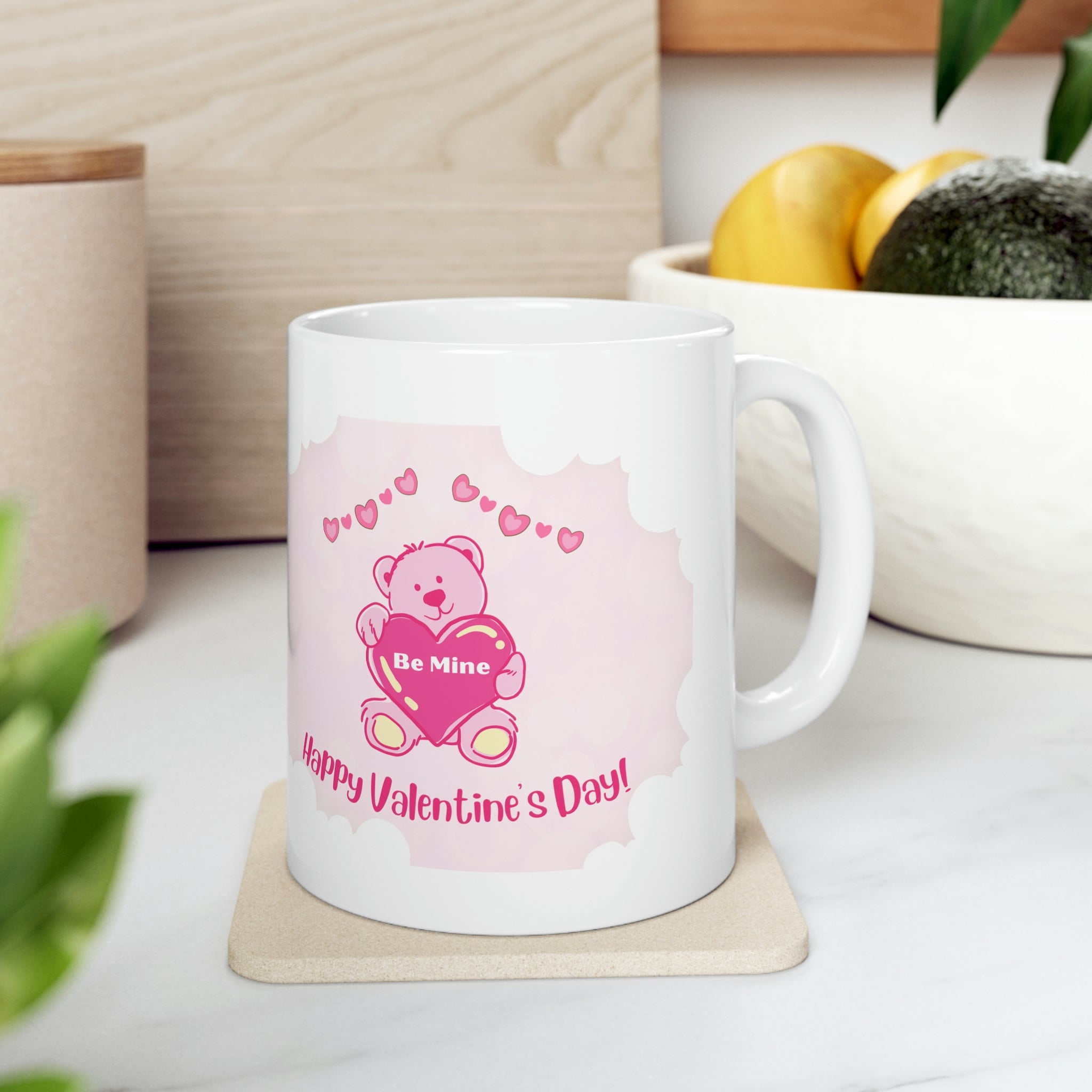 Happy Valentine's Day Be Mine Ceramic Mug 11oz