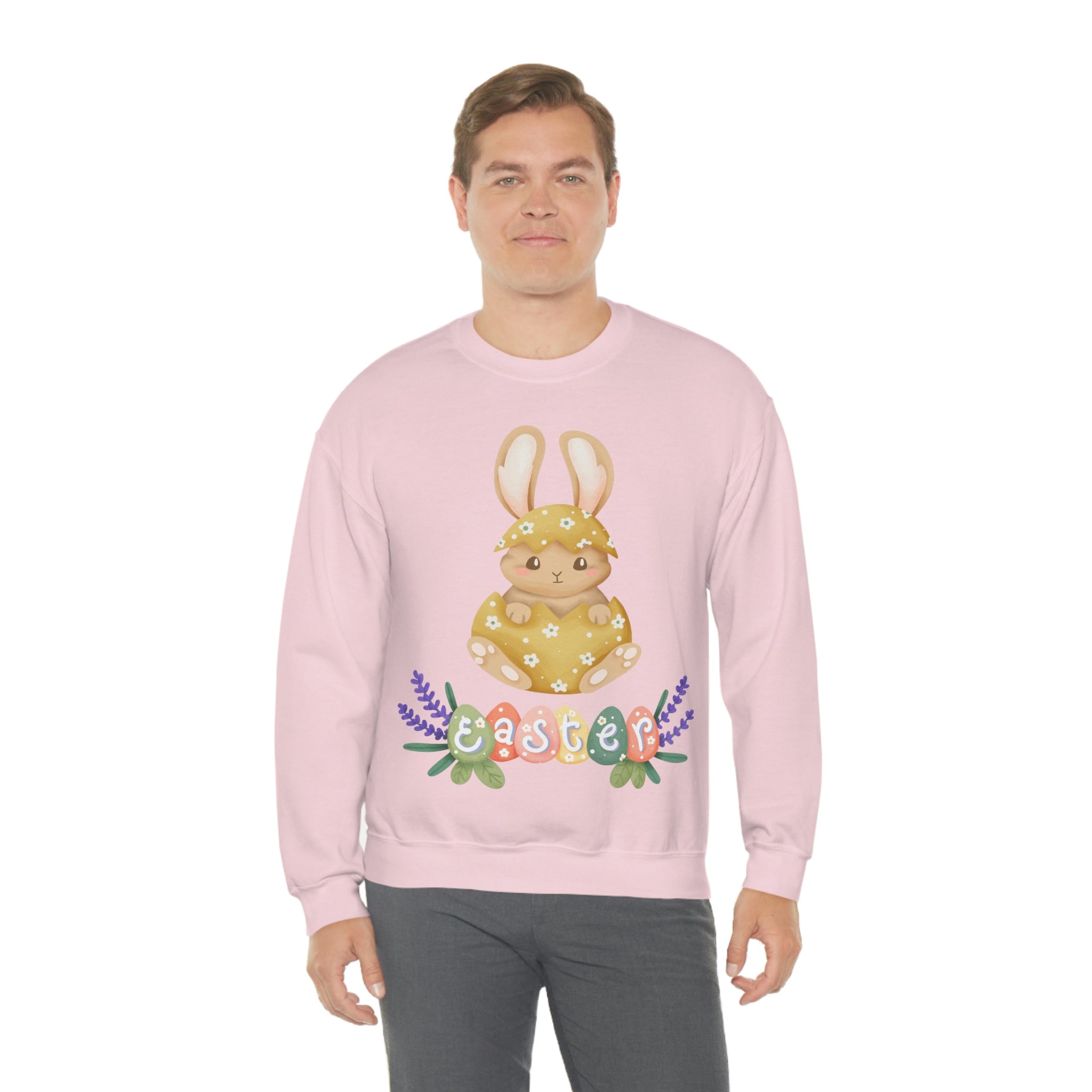 Easter Hunt Is On Unisex Heavy Blend™ Crewneck Sweatshirt