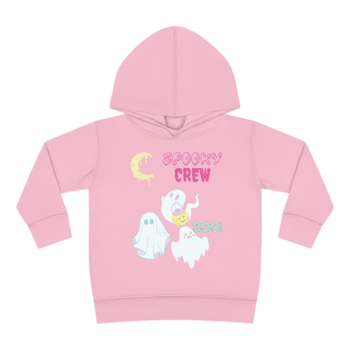 The Spooky Crew BOO Toddler Pullover Fleece Hoodie