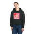 Happy Valentine's Day Women's Bower Cropped Hoodie Sweatshirt