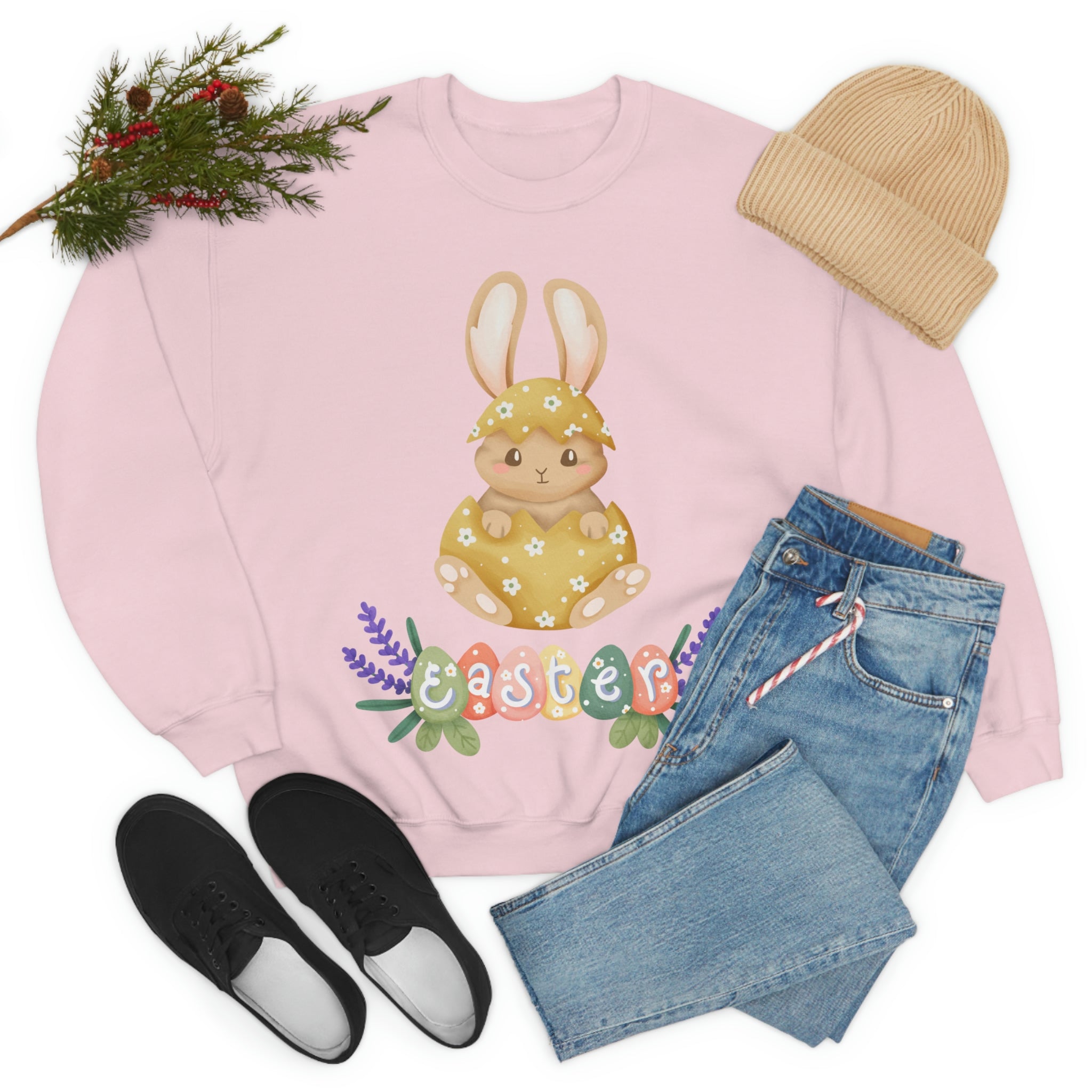 Easter Hunt Is On Unisex Heavy Blend™ Crewneck Sweatshirt