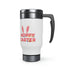 The Hoppy Easter Stainless Steel Travel Mug with Handle, 14oz