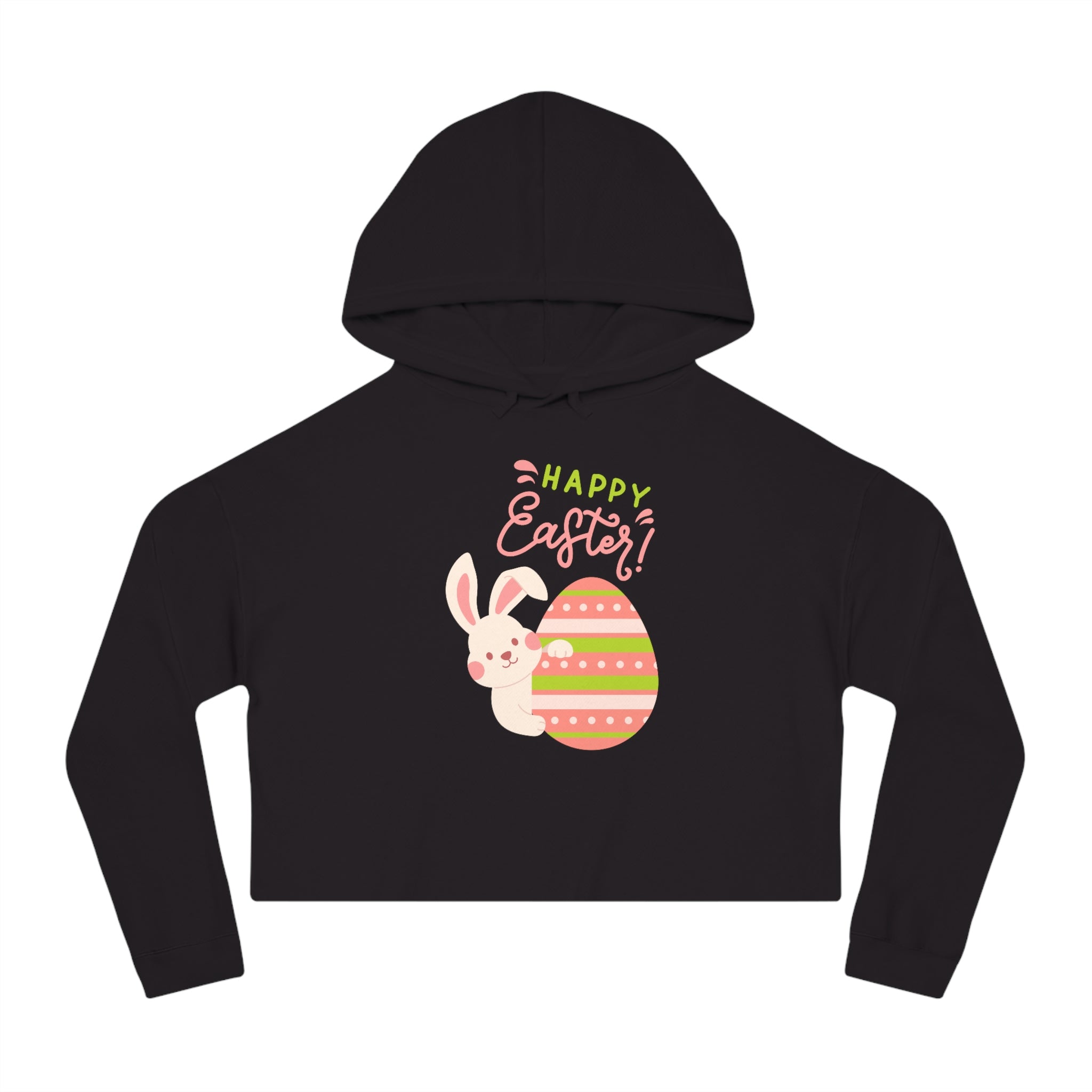 Easter Egg Women’s Cropped Hooded Sweatshirt