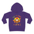 Peace Love Turkey Toddler Pullover Fleece Hoodie
