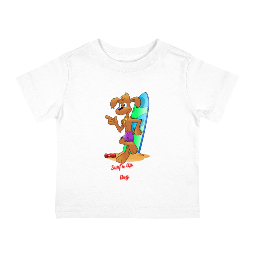 Surf's Up Dog Infant Cotton Jersey Tee