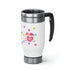 You Gnome I Love You!! Stainless Steel Travel Mug with Handle, 14oz