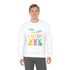 Happy Easter Bunny Unisex Heavy Blend™ Crewneck Sweatshirt