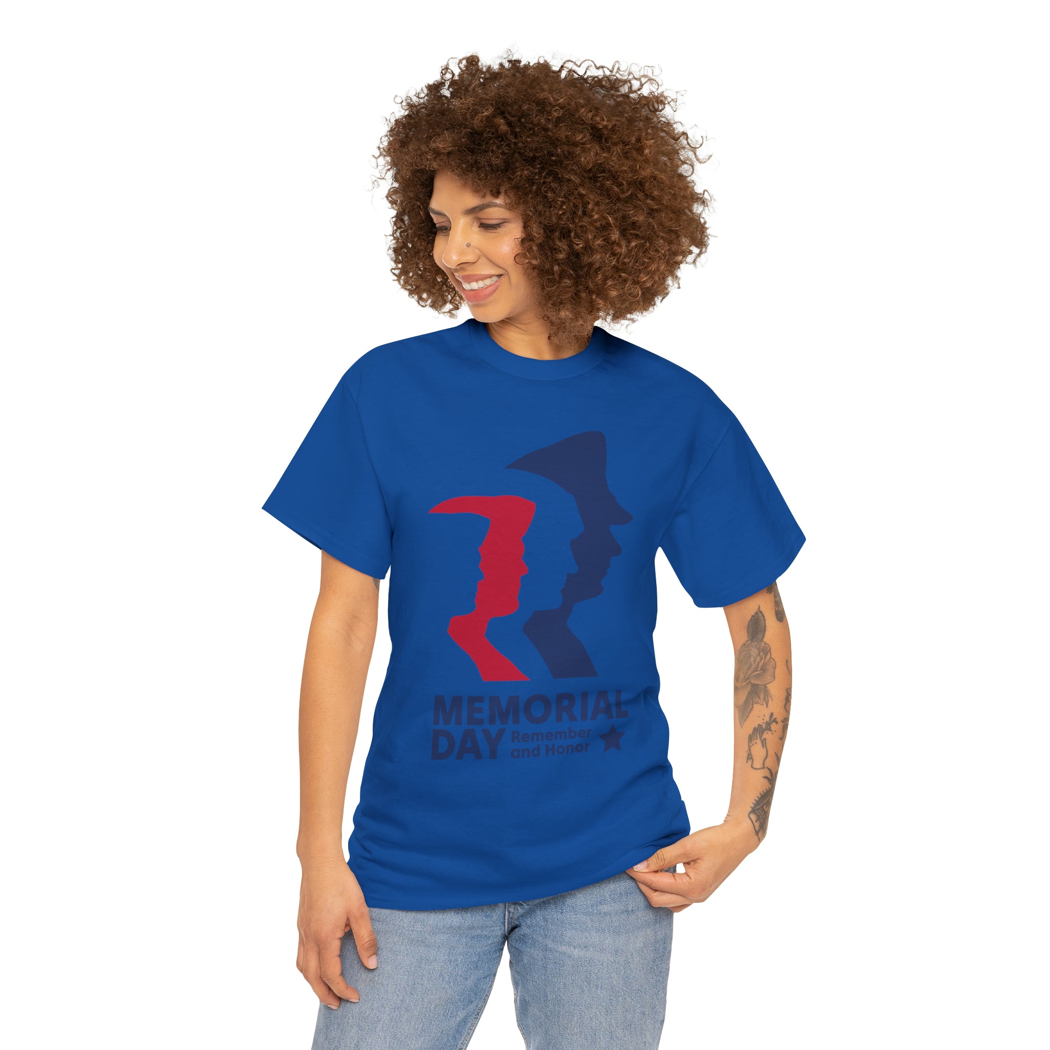 Memorial Day Heroes Unisex Heavy Cotton Tee
