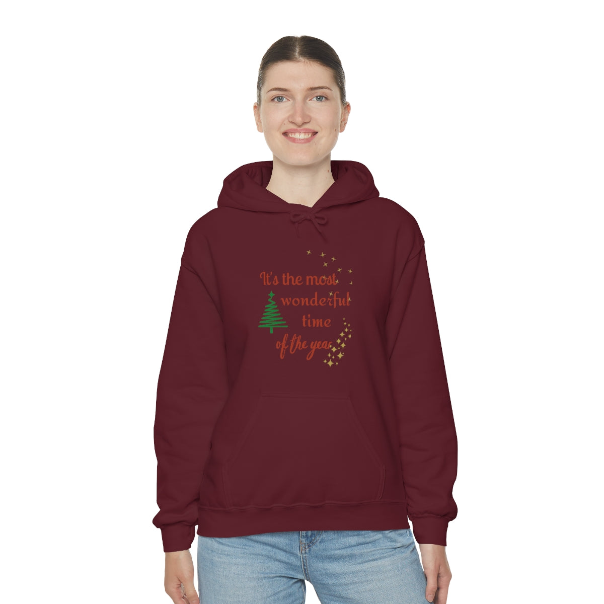 It's The Most Wonderful Time Of The Year Unisex Heavy Blend™ Hooded Sweatshirt