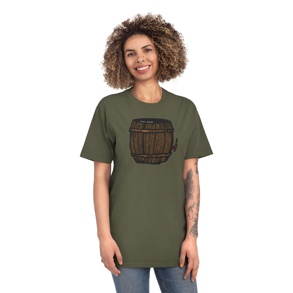 Beer Keg Unisex Faded Shirt