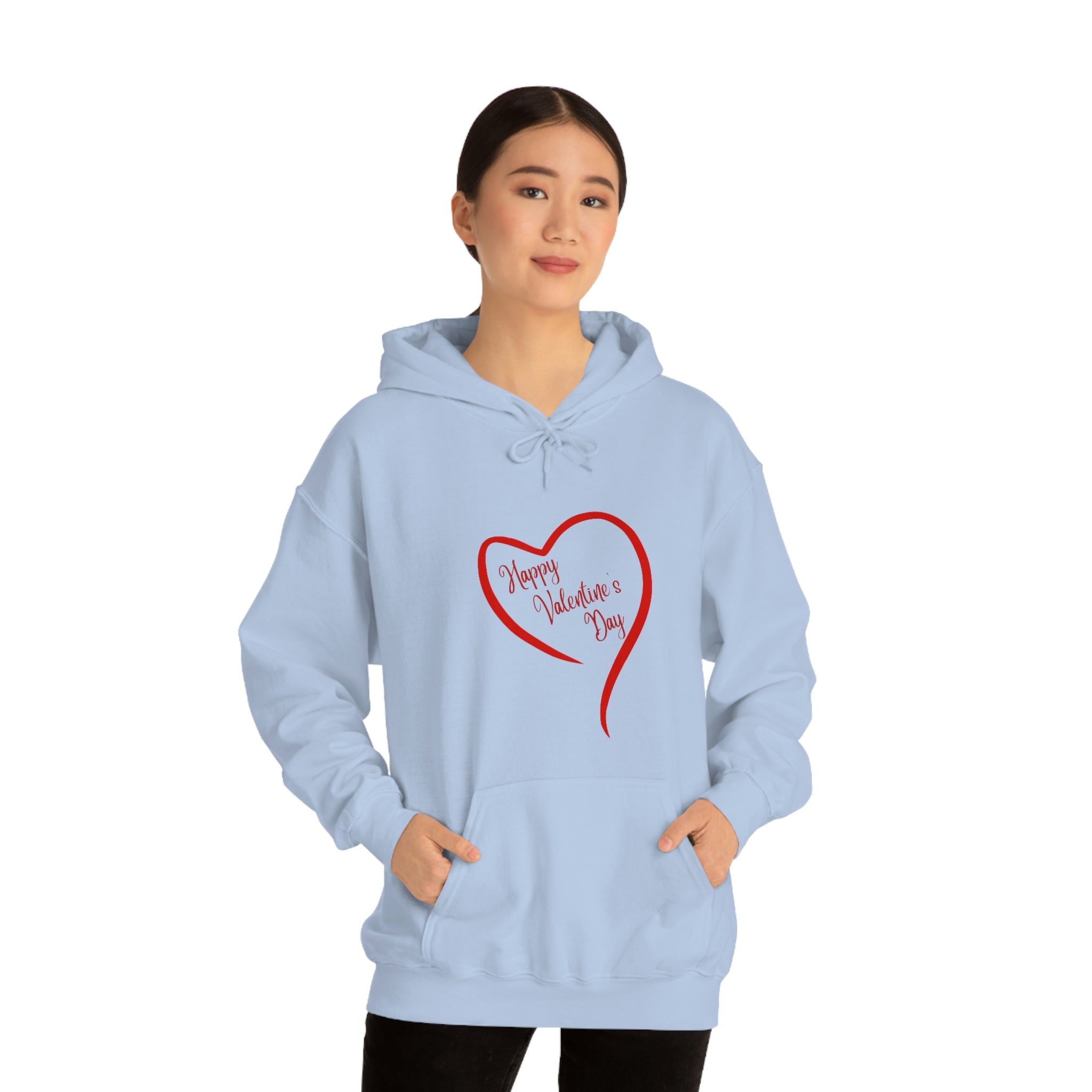 Happy Valentine's Day Unisex Heavy Blend™ Hooded Sweatshirt