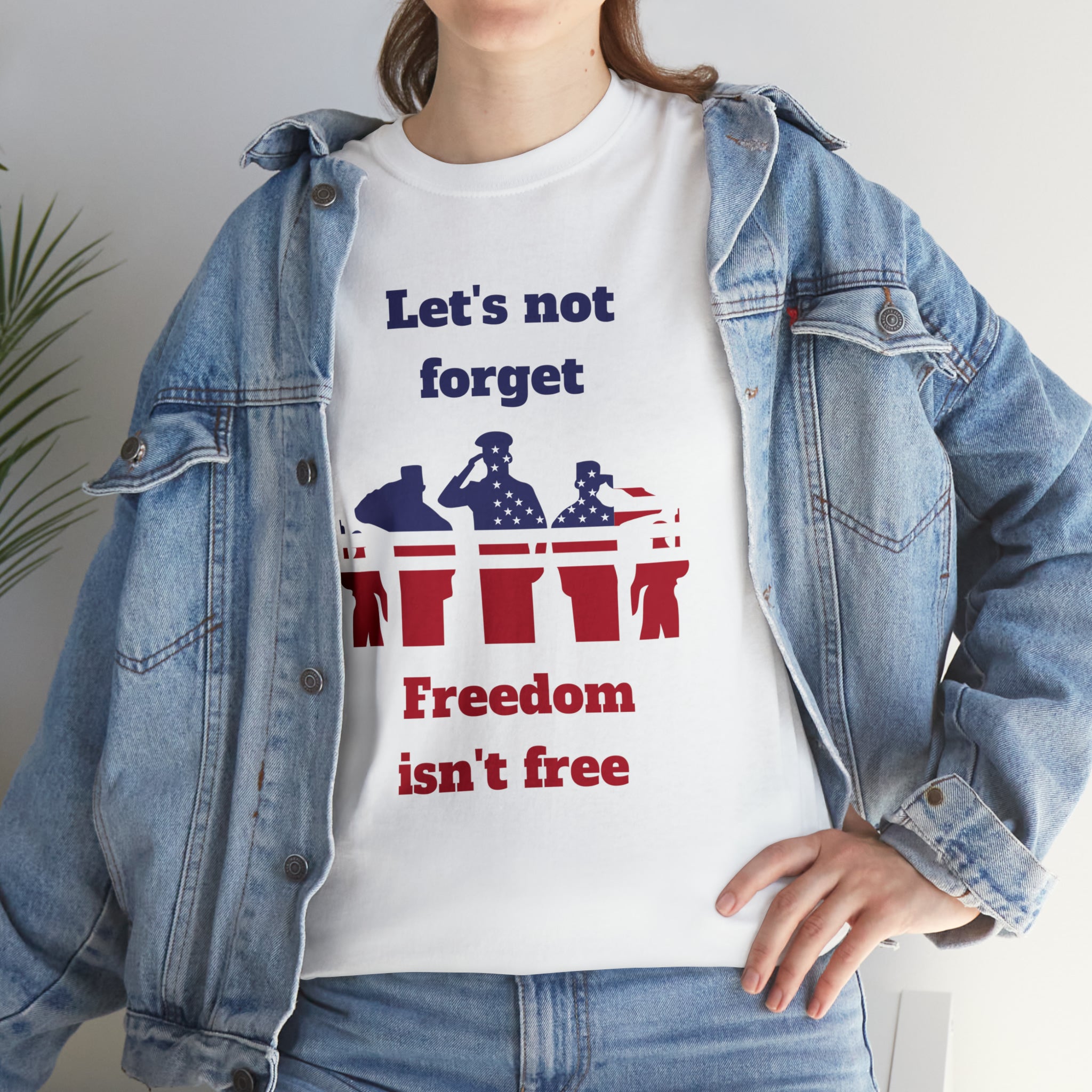 Memorial Day Freedom Is Not Free Unisex Heavy Cotton Tee