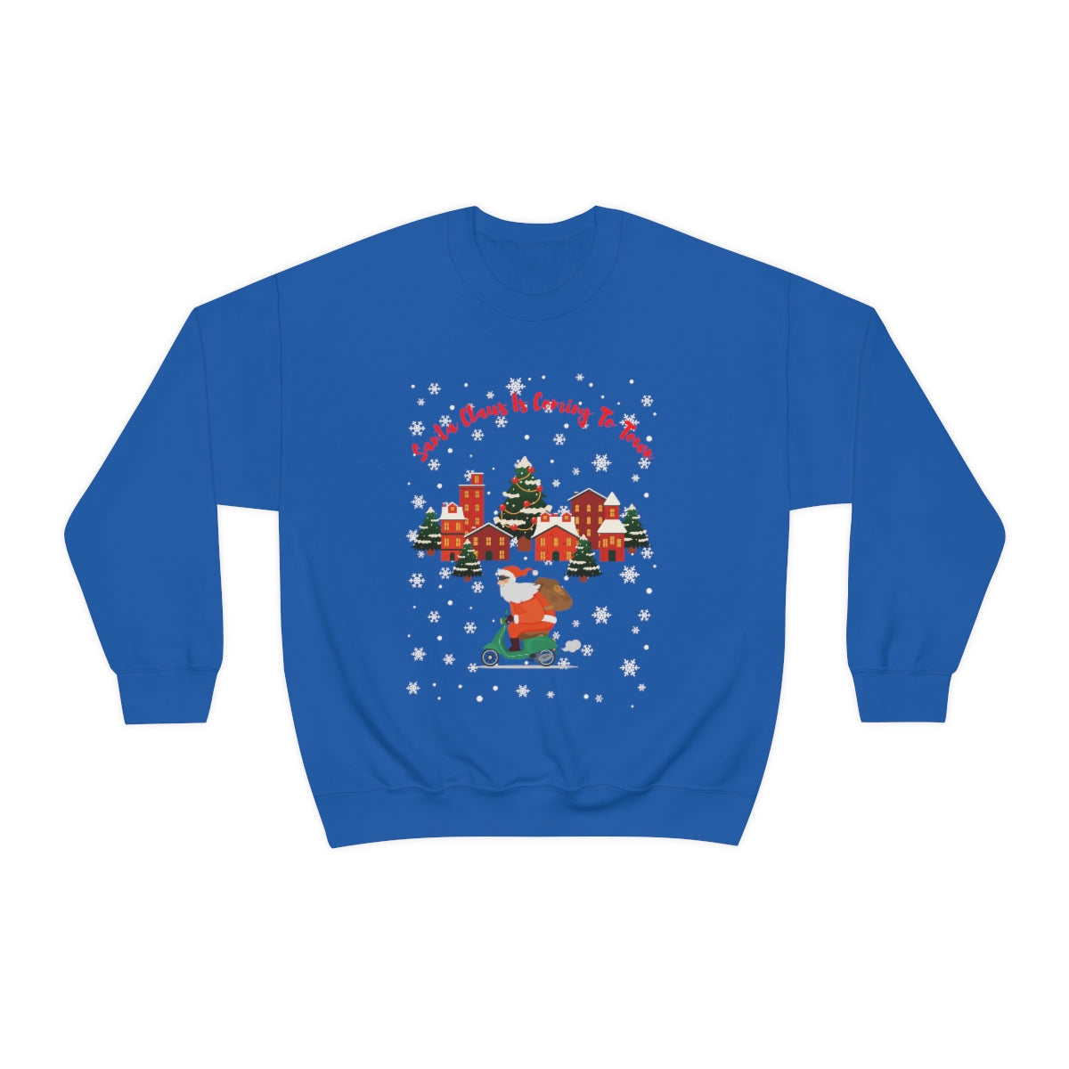 Santa Claus Is Coming To Town Unisex Heavy Blend™ Crewneck Sweatshirt