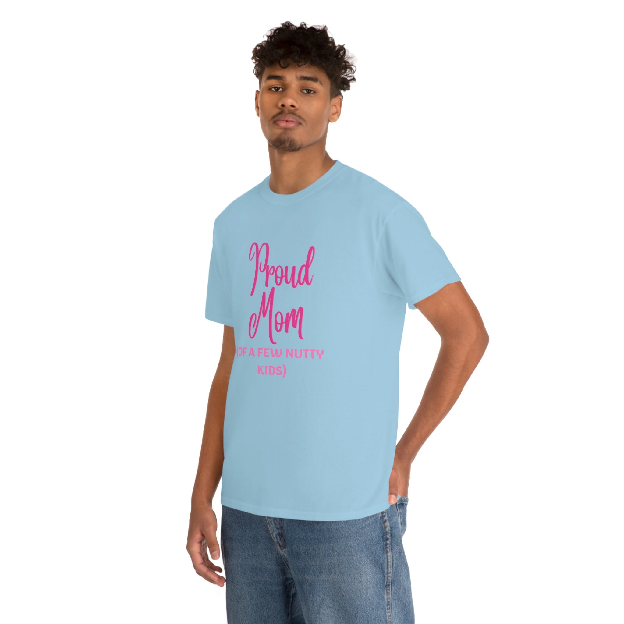 Proud Mom Unisex Heavy Cotton Tee