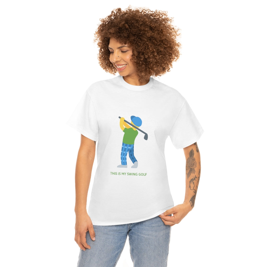 My Swing Golf Unisex Heavy Cotton Tee