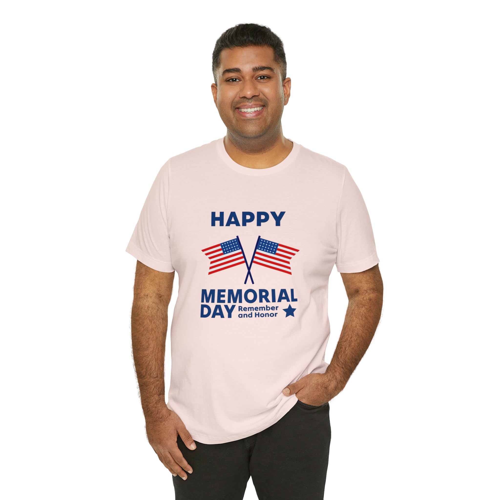 Happy Memorial Day Unisex Jersey Short Sleeve Tee