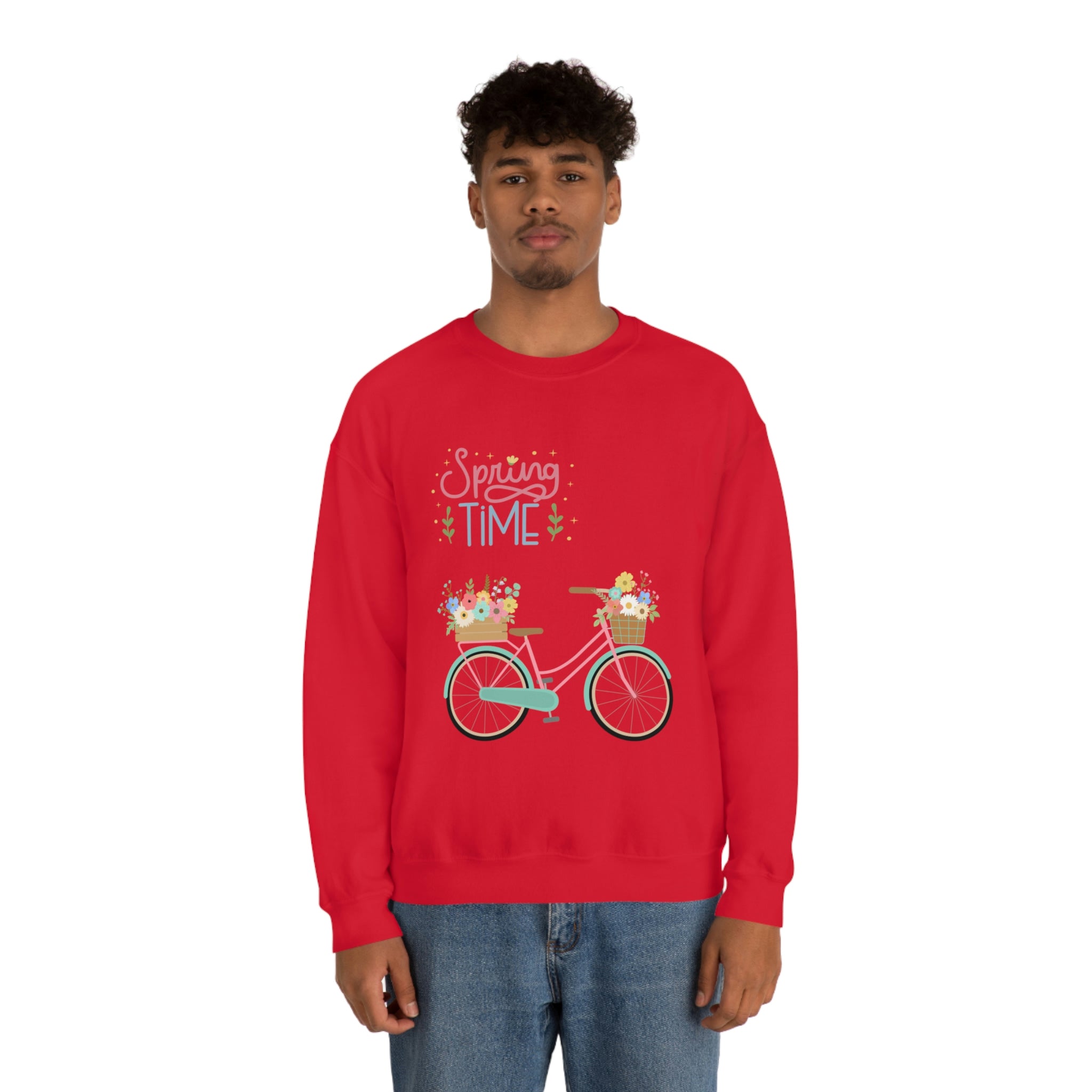 Spring Time Unisex Heavy Blend™ Crewneck Sweatshirt