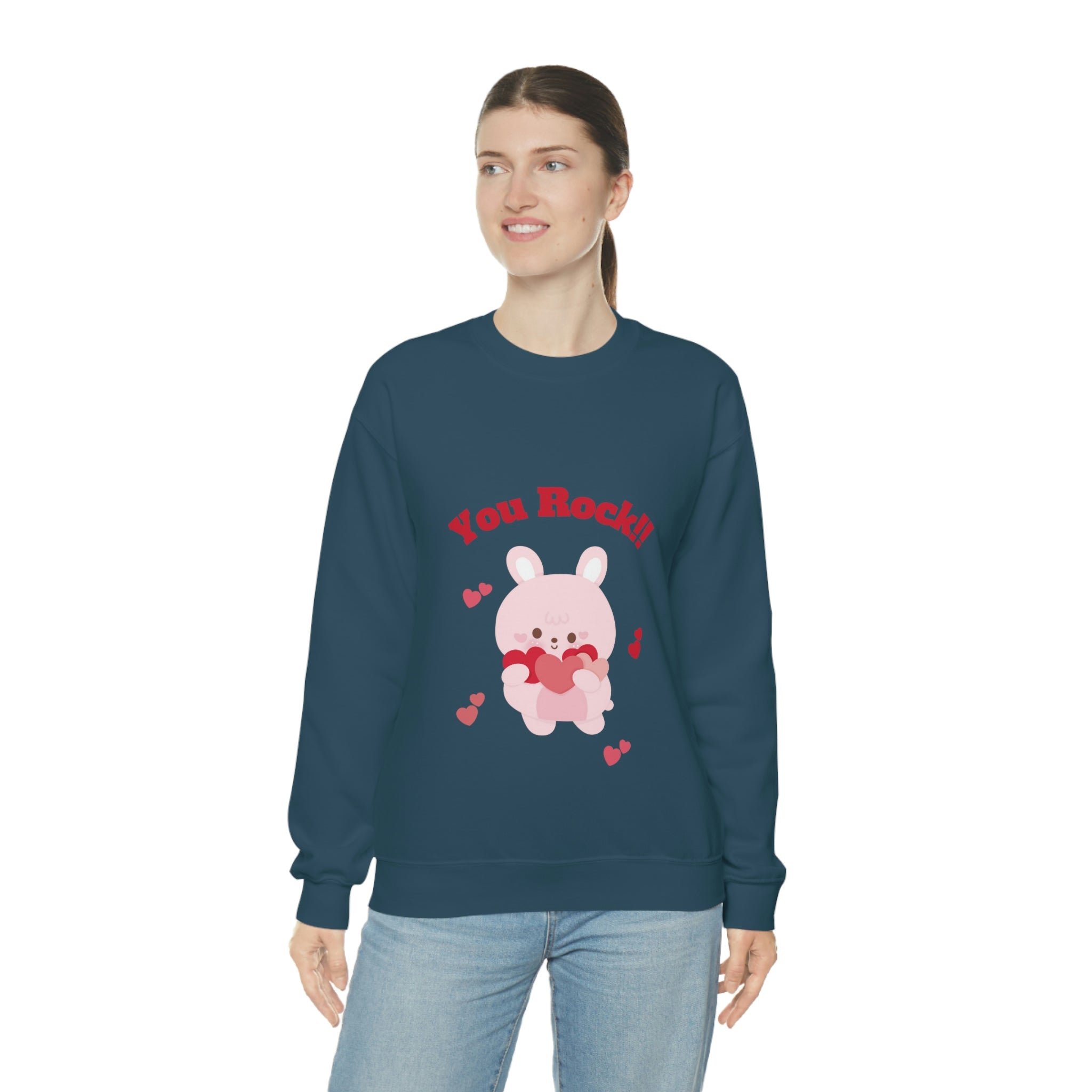 You Rock Unisex Heavy Blend™ Crewneck Sweatshirt