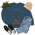 Merry Christmas Tree Unisex Heavy Blend™ Crewneck Sweatshirt