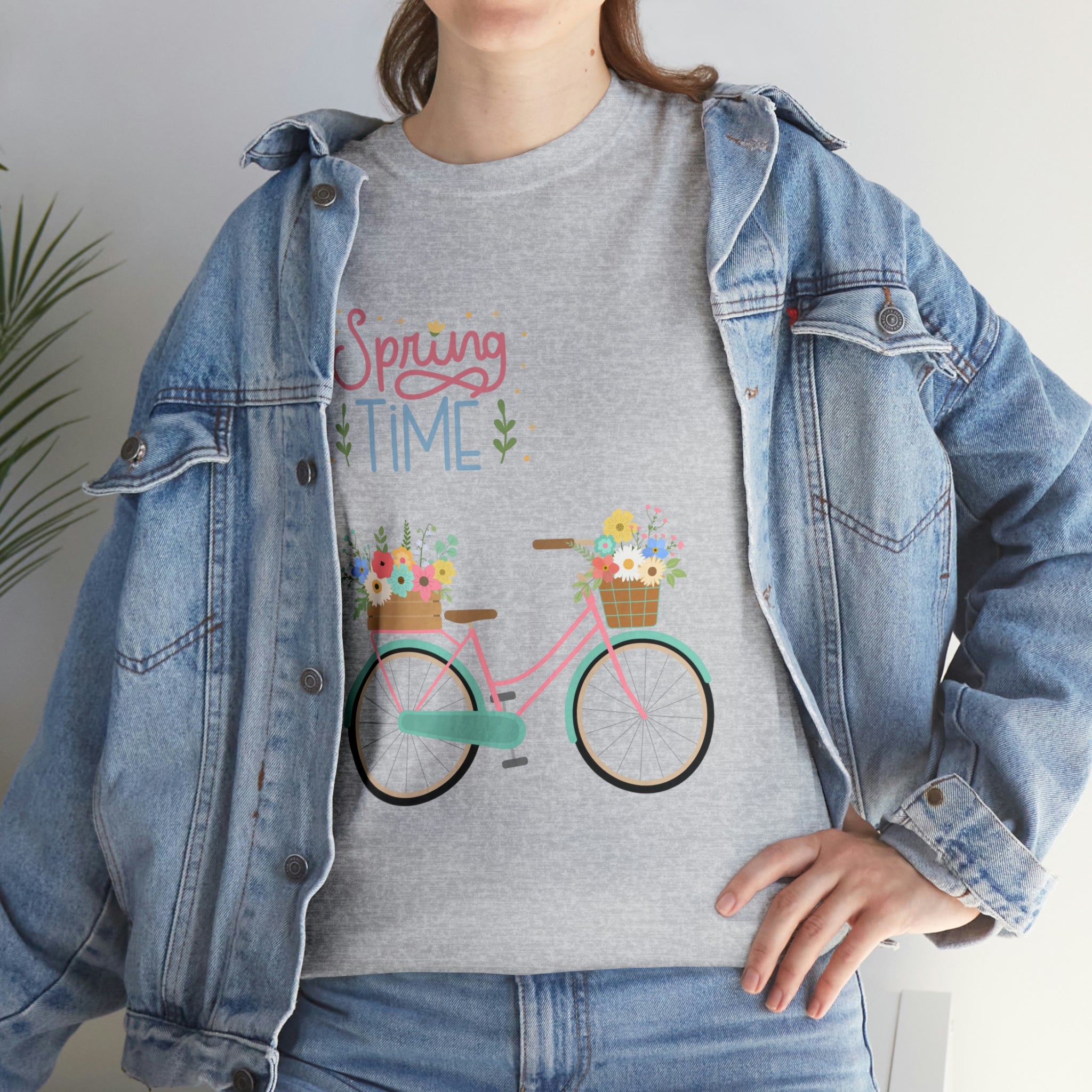 Spring Time Unisex Heavy Cotton Tee