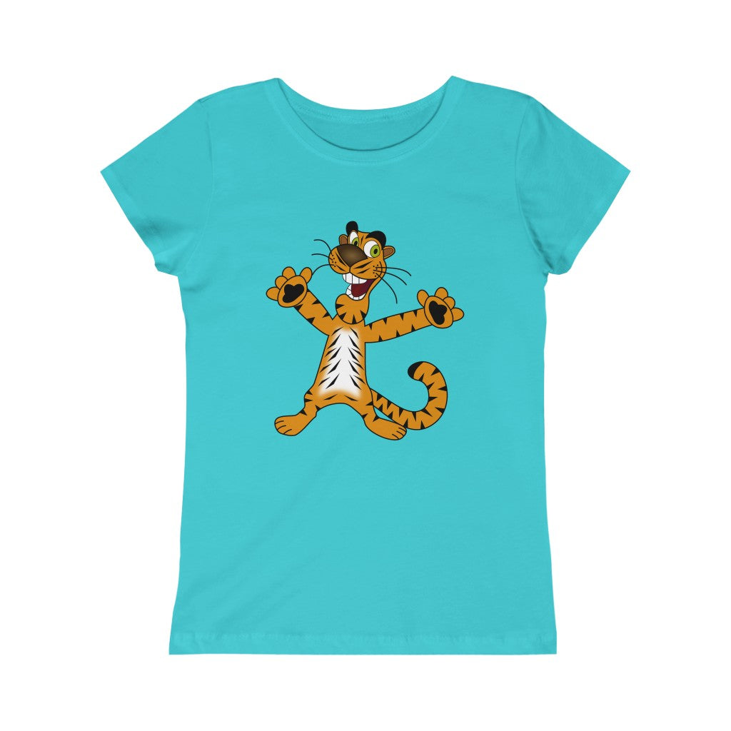 Little Tigers Girls Princess Tee
