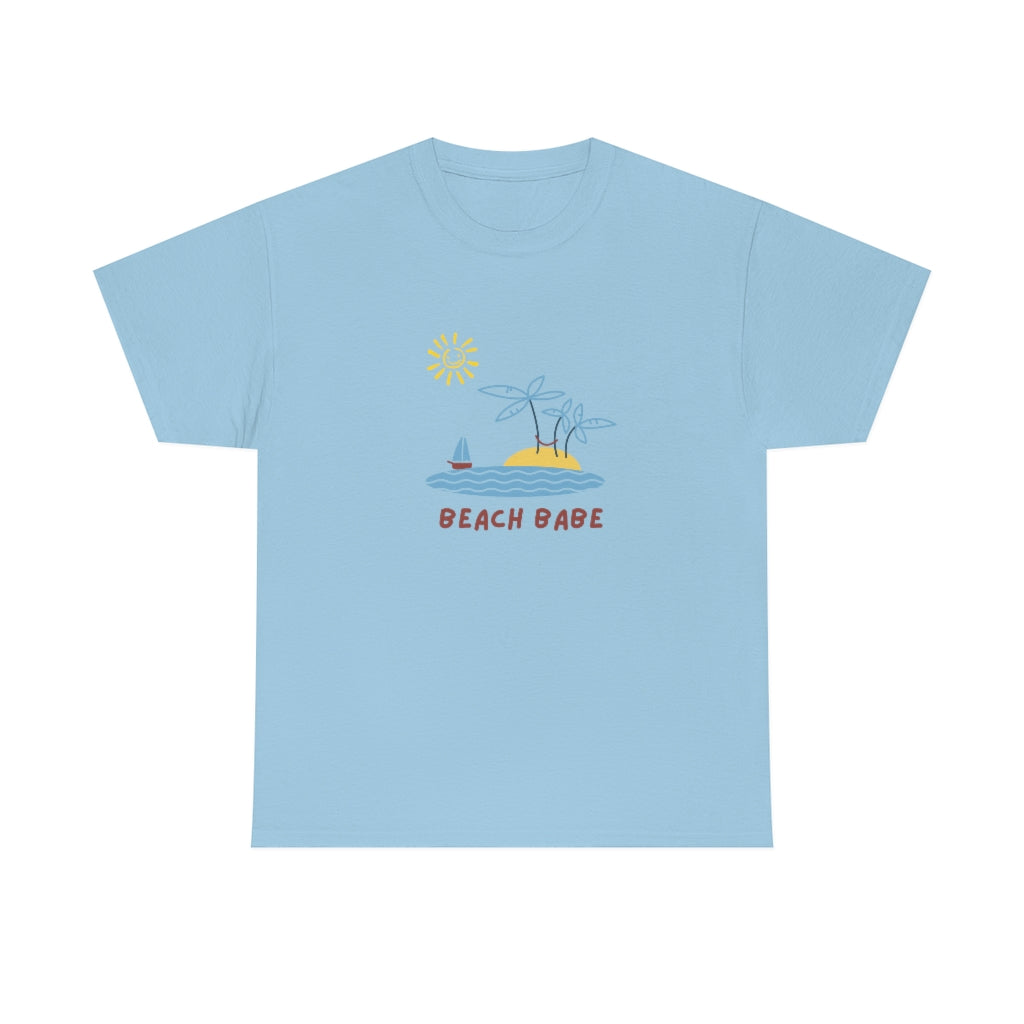 Beach Babe Unisex Heavy Cotton Tee