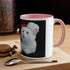 Christmas Kitty Accent Coffee Mug, 11oz