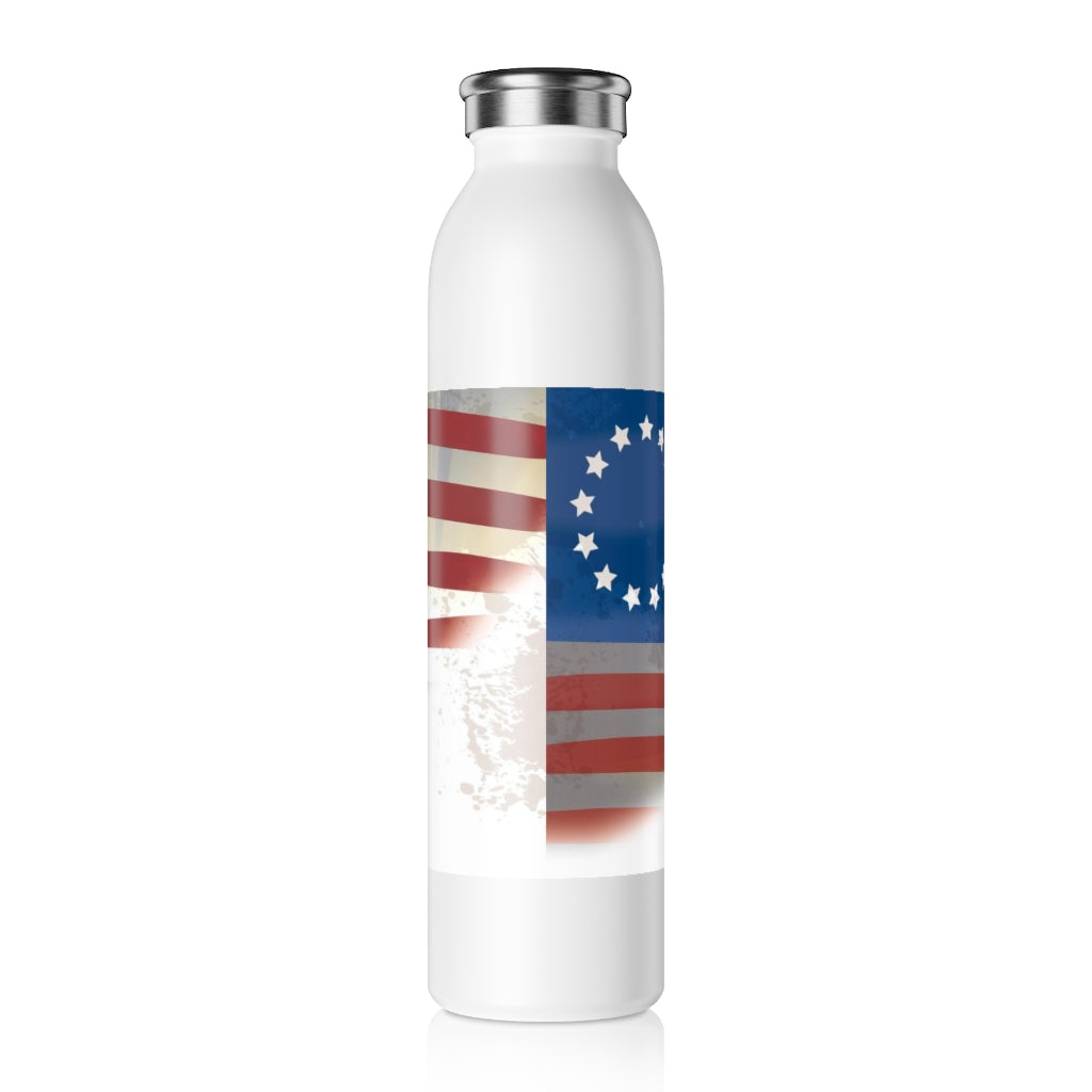 Old Glory Slim Water Bottle