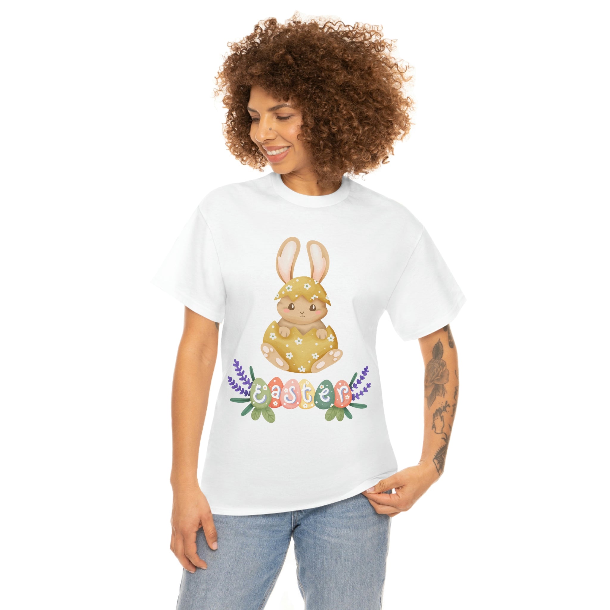 Easter Hunt Is On Unisex Heavy Cotton Tee