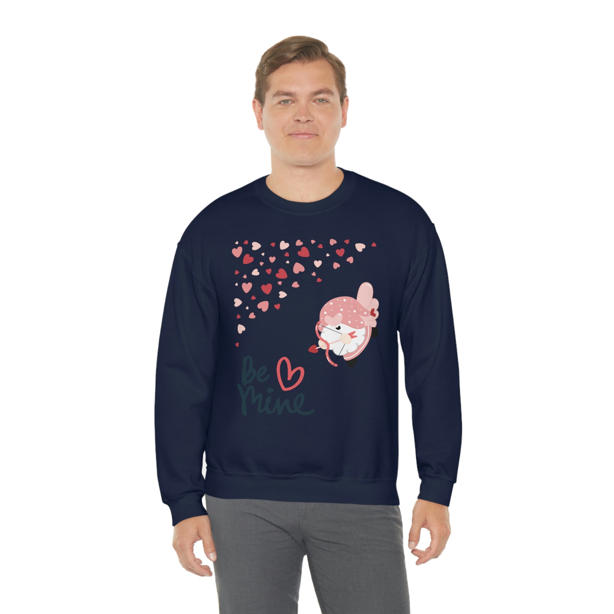 Be Mine Gnome!! Unisex Heavy Blend™ Crewneck Sweatshirt