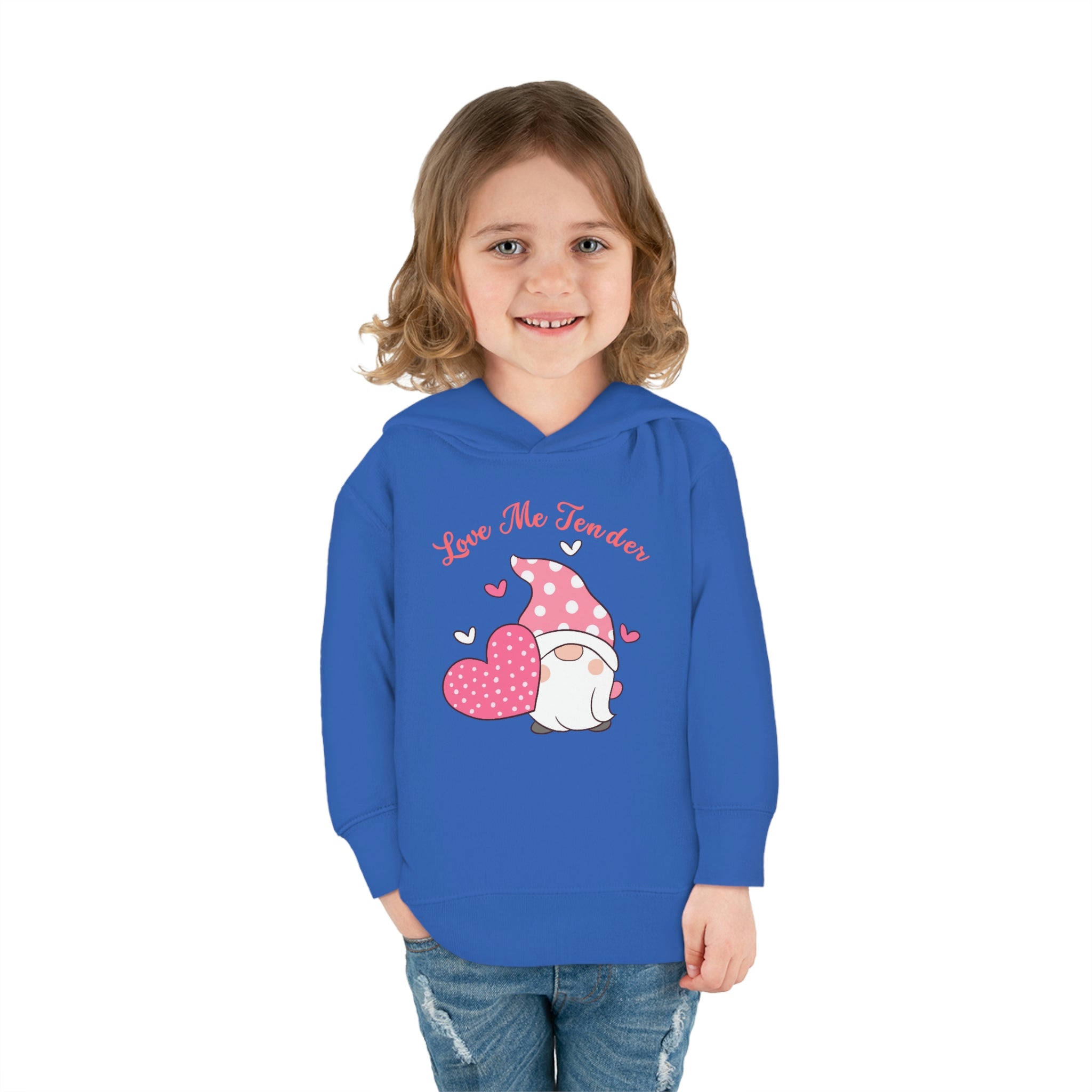 Love Me Tender Toddler Pullover Fleece Hoodie