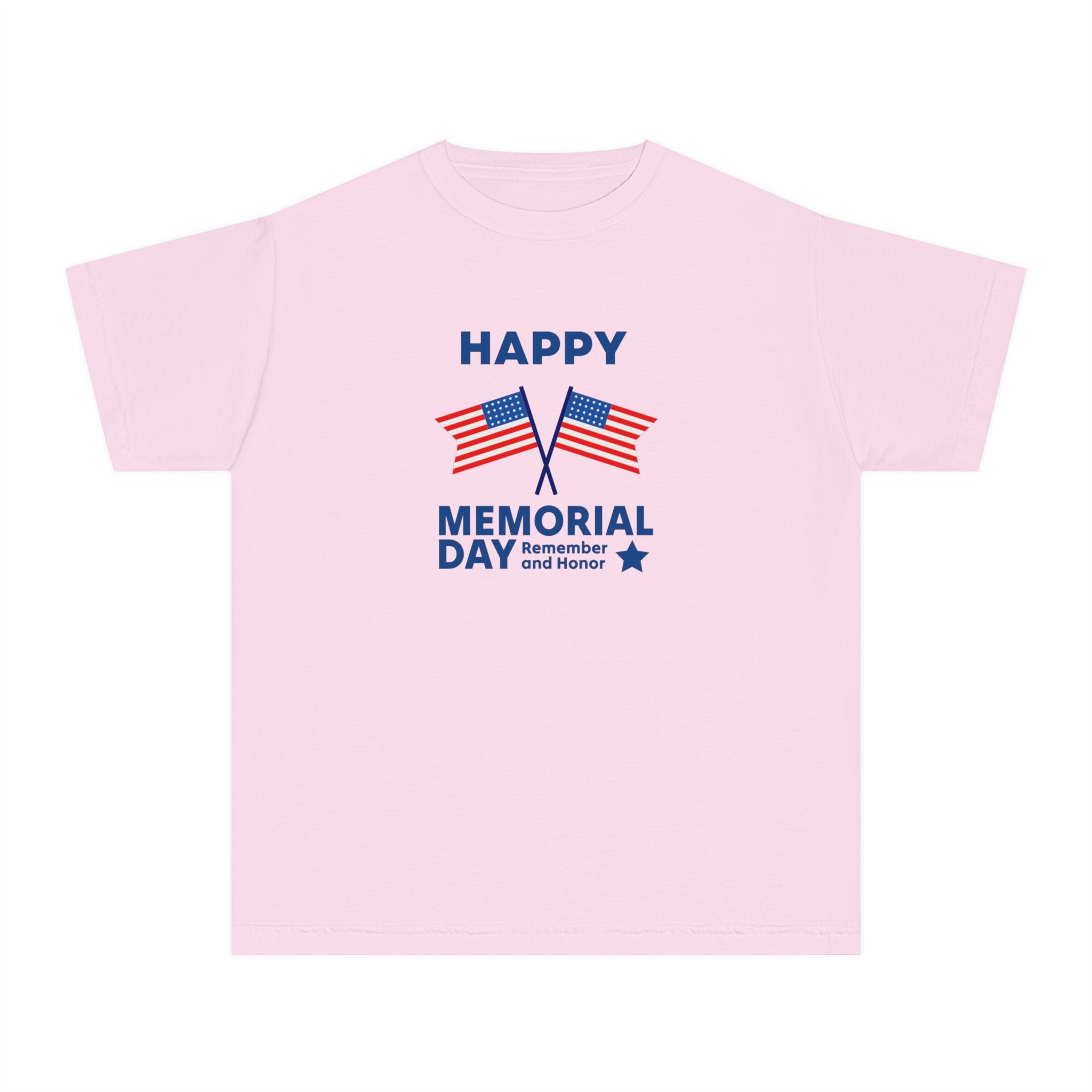 Happy Memorial Day Youth Midweight Tee