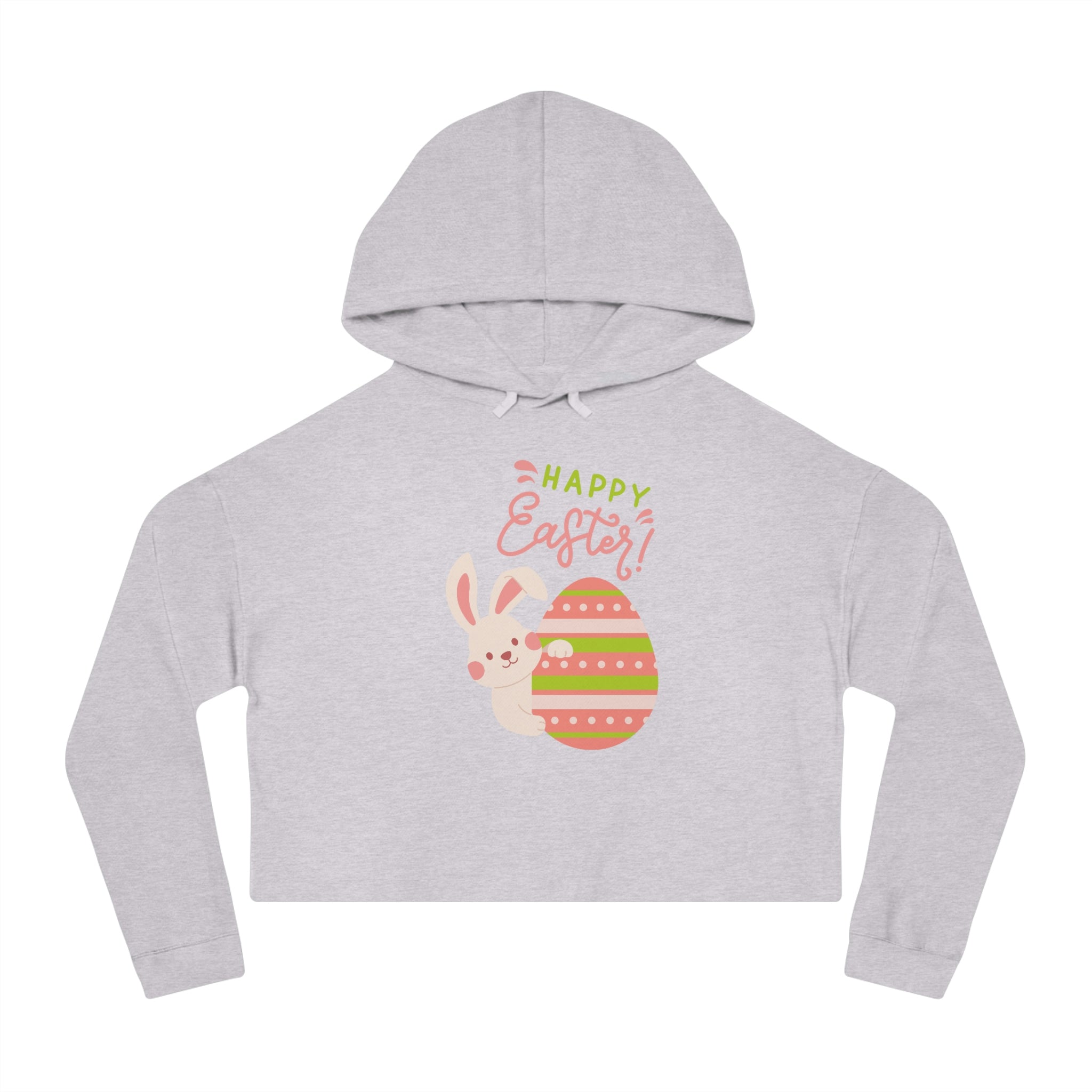 Easter Egg Women’s Cropped Hooded Sweatshirt