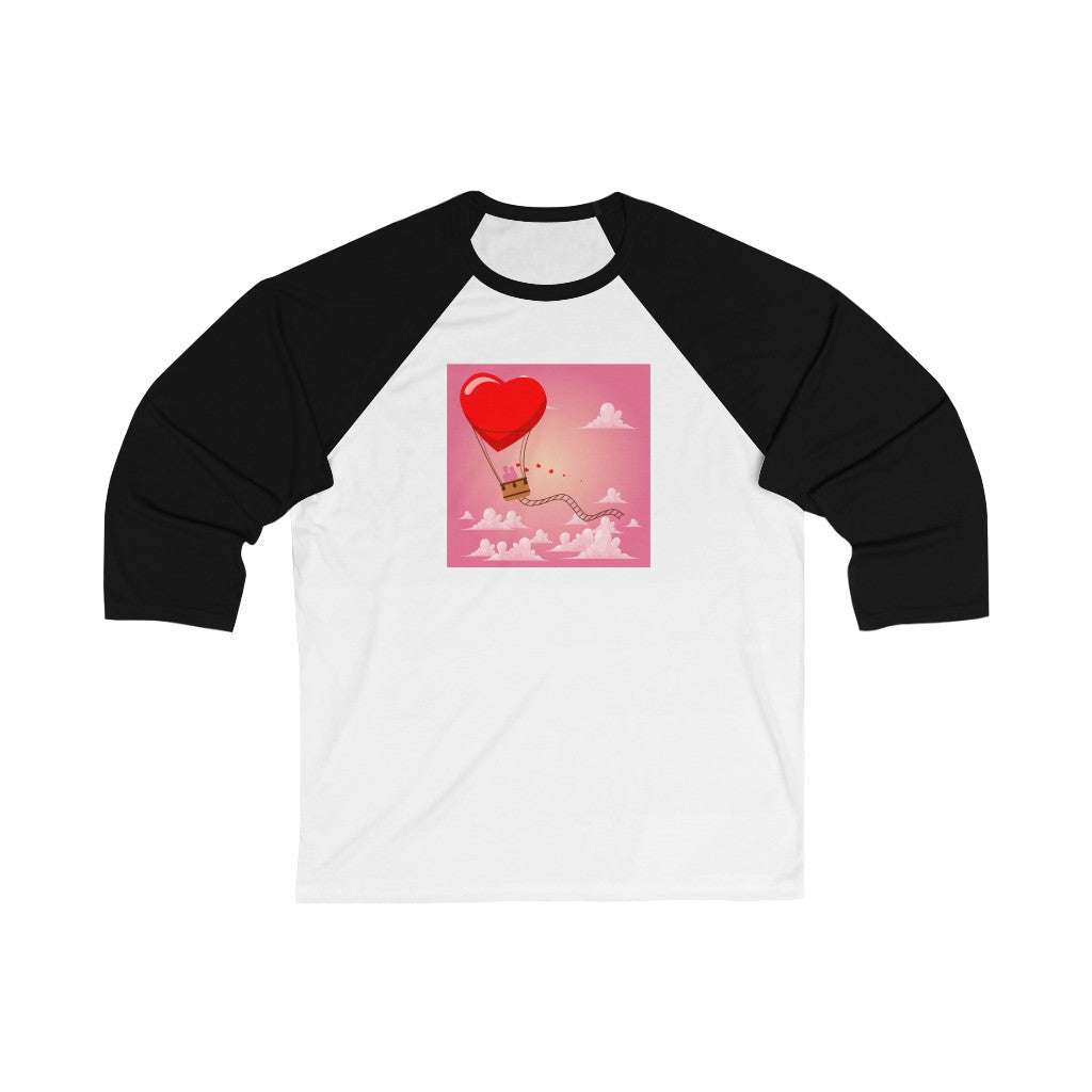 Happy Valentine's Day Unisex 3\4 Sleeve Baseball Tee