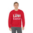 Gnome Love Easter Unisex Heavy Blend™ Crewneck Sweatshirt